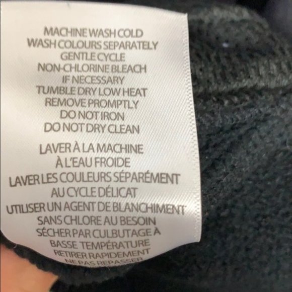 KARBON black scuba fleece zip front hoodie - Picture 5 of 6